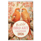 Prachtige Bird Art 2026 Kalender (Hoes)