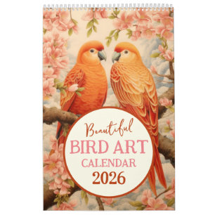 Prachtige Bird Art 2026 Kalender