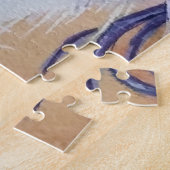 Prachtige Black Papillon Puppy Legpuzzel (Zijkant)