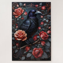 Prachtige Black Raven Roos tuin