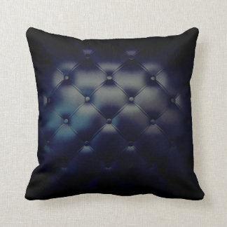 Prachtige blauw-donkerblauw-marinesoort kussen