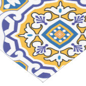 💙 prachtige blauwe Azulejos IV-tafelloper Korte Tafelloper (Hoek)