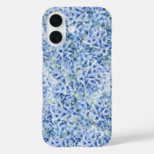 Prachtige blauwe hortensia's - bloemenpatroon Case-Mate iPhone case (Achterkant)