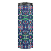 💙 prachtige blauwe Iznik Turkse tegels Thermosbeker (Achterkant)