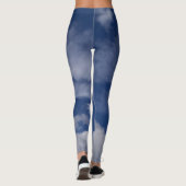 Prachtige blauwe leggings (Achterkant)