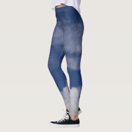 Prachtige blauwe leggings