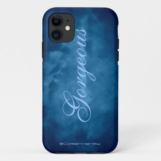 Prachtige Blauwe Lucht Case-Mate iPhone Case (Achterkant)