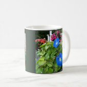 Prachtige Blauwe Morgenwinde Koffiemok (Voorkant rechts)