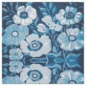 Prachtige blauwe verbinding stof (Close Up)