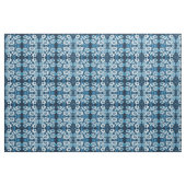 Prachtige blauwe verbinding stof (Yard (91,4 cm))