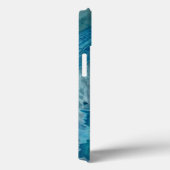 Prachtige Blauwgroen blauwe geweerkaatsteen Case-Mate iPhone Case (Achterkant / Rechts)