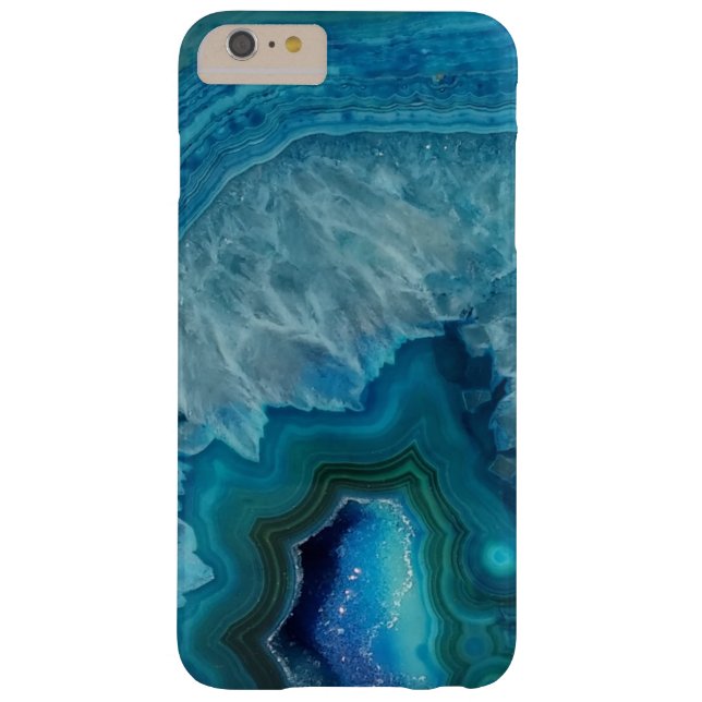 Prachtige Blauwgroen blauwe geweerkaatsteen Case-Mate iPhone Case (Achterkant)