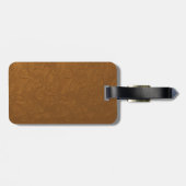 Prachtige Blauwgroen Kokopelli Painting Bagagelabel (Achterkant horizontaal)