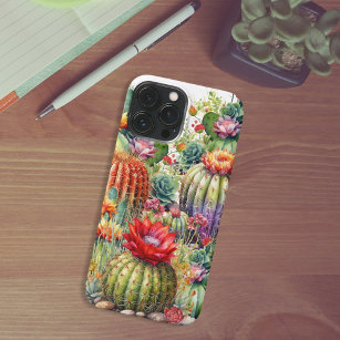 Prachtige bloeiende cactussen iPhone 13 pro max hoesje