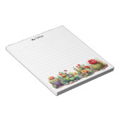 Prachtige bloeiende cactussen notitieblok (Schuin)