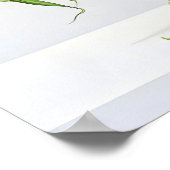 Prachtige bloeiende Calla Lily bloemen Poster (Hoek)