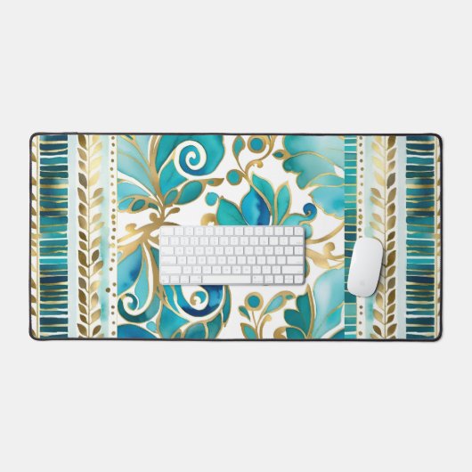Prachtige bloeit bureau blotter/mat bureaumat (Keyboard & Muis)
