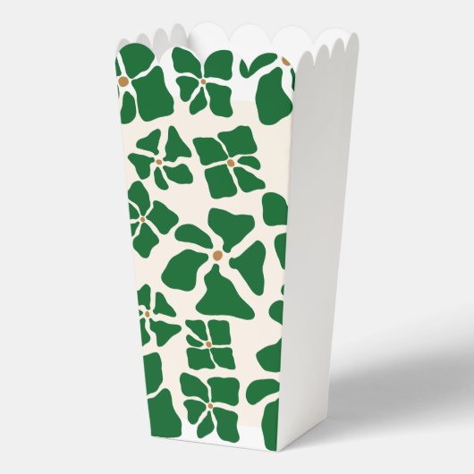 Prachtige bloem behang voorkeur dozen bedankdoosjes (Achterkant)