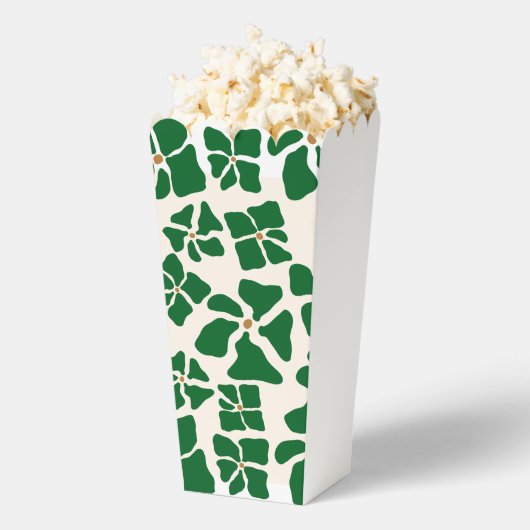 Prachtige bloem behang voorkeur dozen bedankdoosjes (Popped)