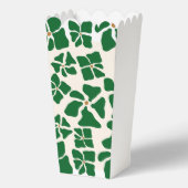 Prachtige bloem behang voorkeur dozen bedankdoosjes (Voorkant)