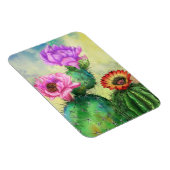 Prachtige bloem cactus magneet (Rechterzijde)