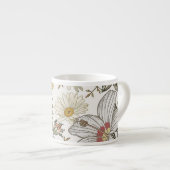 Prachtige bloemen espresso kop (Voorkant rechts)