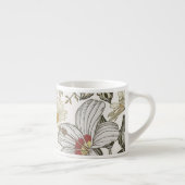 Prachtige bloemen espresso kop (Rechts)