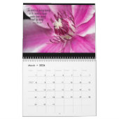 Prachtige bloemen, kalender van 12 maanden (Mar 2026)