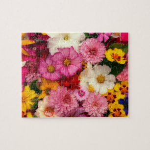 prachtige bloemen legpuzzel