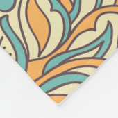 prachtige bloemen naadloos patroon. florale vintag fleece deken (Hoek)