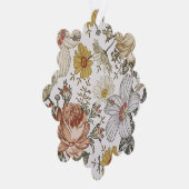 Prachtige bloemen ornament kaart (Rechts)