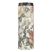 Prachtige bloemen thermosbeker (Achterkant)