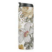 Prachtige bloemen thermosbeker (Geroteerd rechts)