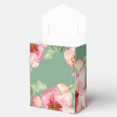 Prachtige Bloemen Tuinfeest Bruidsdouche Bedankdoosjes (Geopend)