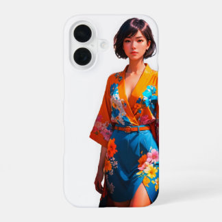 Prachtige Bloemenbloesem iPhone 16 Hoesje