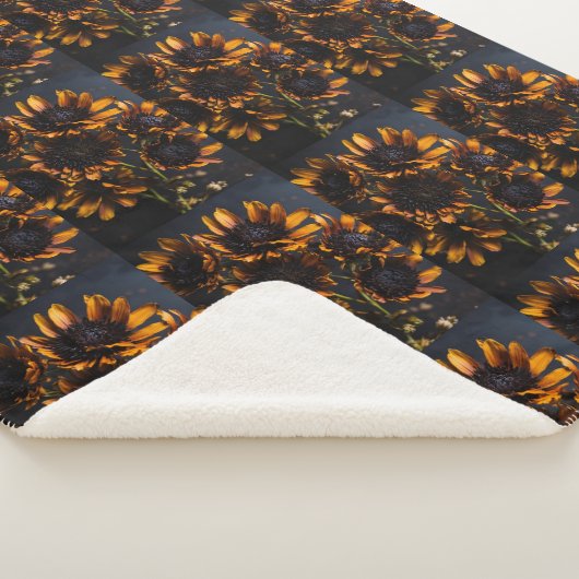 Prachtige bloemendekens voor koppels. sherpa deken (3/4)