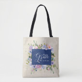Prachtige bloemengrace   tote bag (Voorkant)
