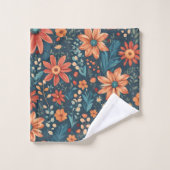 Prachtige bloemeninspiratie bad handdoek (Wasdoekje)