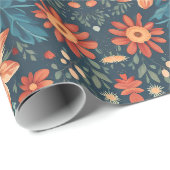 Prachtige bloemeninspiratie cadeaupapier (Rol Hoek)