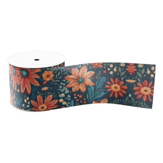 Prachtige bloemeninspiratie grosgrain lint (Spoel)
