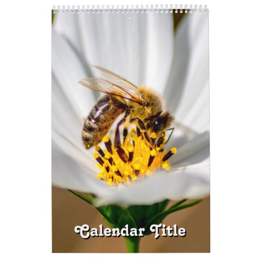 Prachtige bloemenkalender en motivatie quotes kalender (Hoes)