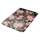 Prachtige bloemenpatroon Rozen met groen gebladert Badmat (Gekanteld)
