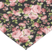 Prachtige bloemenpatroon Rozen met groen gebladert Tafelkleed (Gekanteld)