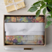 Prachtige bloemenschedel4 tissuepapier (Geschenk)