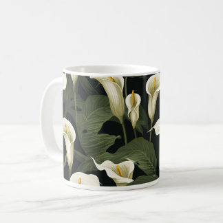 Prachtige bloemenschoonheid, Calla Lily Floral des Koffiemok