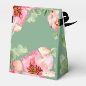 Prachtige Bloementuin Bruiloft Feest Bedankdoosjes (Achterkant)