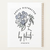 Prachtige bloementuinplannen Schattige gepersonali Planner (Achterkant)