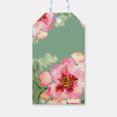 Prachtige Bloemetuin Bruidsfeest Borrel Cadeaulabel (Voorkant)