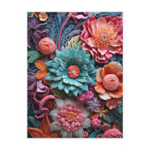 Prachtige bloemige Victoriaans elegante bloemen