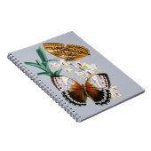 Prachtige  bloemige vlinder illustratie notitieboek (Rechterzijde)